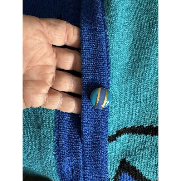 Vintage 80’s Anne Crimmins UMI Collection Silk Women’s dress and Sweater - Picture 8 of 12